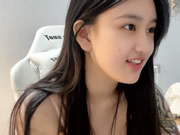 Chinese pure beautiful girl teasing